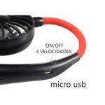 Mini Ventilador de Pescoço Usb Portátil