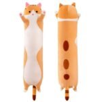 Gato Salsichinha Fofo de Pelúcia