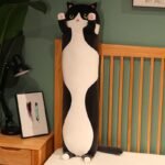 Gato Salsichinha Fofo de Pelúcia