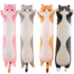 Gato Salsichinha Fofo de Pelúcia