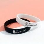 Pulseira Hi Candy Cat de Gatinho de Silicone