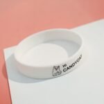 Pulseira Hi Candy Cat de Gatinho de Silicone