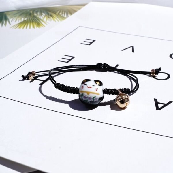 Pulseira do Gatinho da Sorte