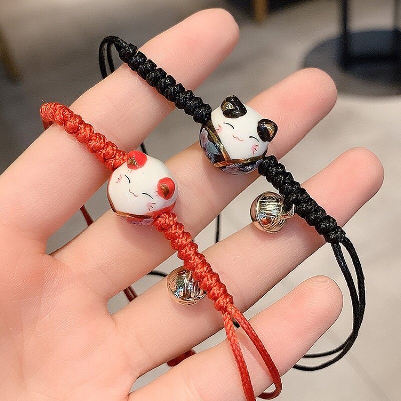Pulseira do Gatinho da Sorte