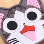 Porta Copos Emborrachado Fofo Kawaii