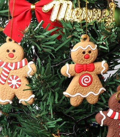 Bonecos Gingerbread Biscoitos de Gengibre de Natal