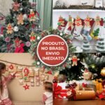 Bonecos Gingerbread Biscoitos de Gengibre de Natal
