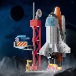 Blocos de Montar Lego Nave e Foguete Espacial