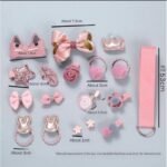 Kit com 18 Lindos Acessórios para Cabelo de Meninas