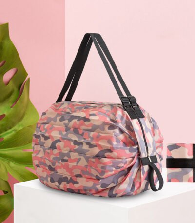 Bolsa de Compras Grande e Compacta