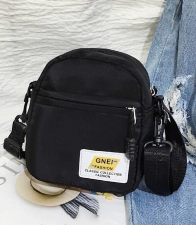 Bolsa de Ombro Shoulder Bag Streetwear Preta