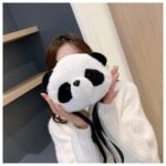 Bolsinha Urso Panda de Pelúcia