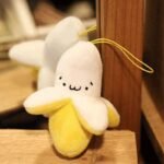 Chaveiro Banana de Pelúcia