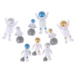 3 Astronautas para Decoração Kit com 3 Peças