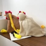 Bolsa com Formato de Galinha de Pelúcia Chicken Bag