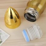 Garrafa Térmica de Luxo com Formato de Projetil Munição Bala