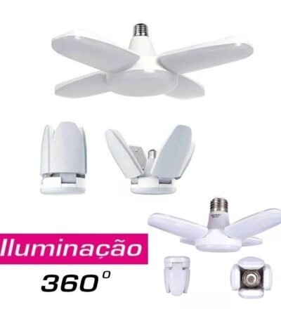 Lâmpada Led Formato de Pétala