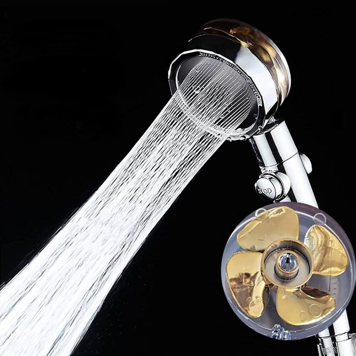 Chuveiro Ducha Pressurizada 360º Multifuncional Alta Pressão Super Flow