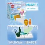 Blocos de Montar Frozen Castelo de Gelo Princesa Elsa