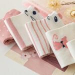 Meias Fofas de Gato Rosa