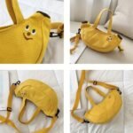 Bolsa com Formato de Banana Fofa