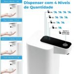 Dispenser De Sabão Automático Recarregável