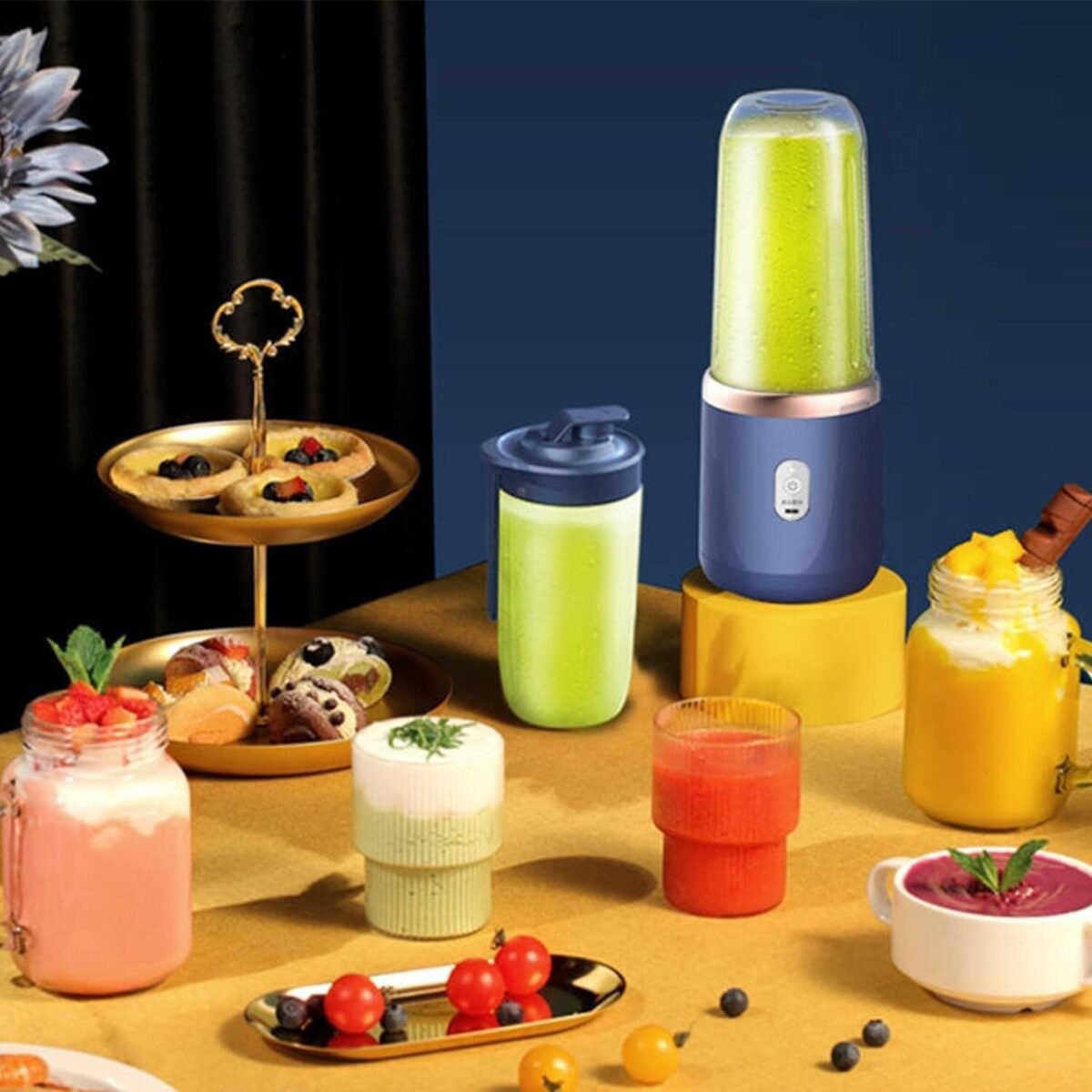 Juicer Mixer Pro Recarregável e Portátil