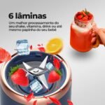 Juicer Mixer Pro Recarregável e Portátil