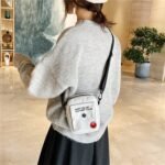 Bolsa de Ombro Shoulder Bag Streetwear Branco