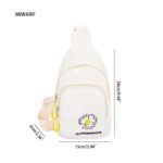 Bolsa De Ombro Transversal Daisy Shoulder Bag Tiracolo Fofo Margarida Uma Alça