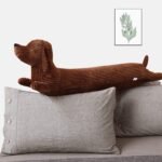 Cachorro Salsichinha Fofo de Pelúcia