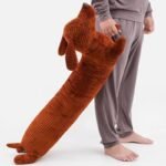 Cachorro Salsichinha Fofo de Pelúcia