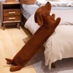 Cachorro Salsichinha Fofo de Pelúcia