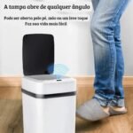 Lixeira Automática com Sensor Inteligente de Abertura Sem Toque