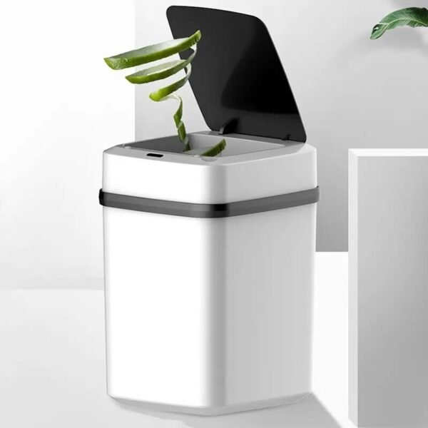 Lixeira Automática com Sensor Inteligente de Abertura Sem Toque