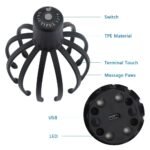 Massageador de Cabeça Automático Antiestresse Portátil