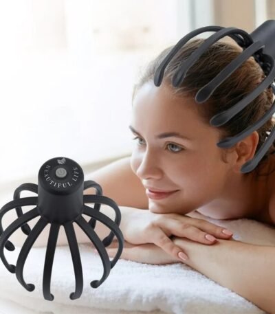 Massageador de Cabeça Automático Antiestresse Portátil