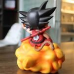Action Figure Estátua Goku Criança na Nuvem Voadora com Dragon Ball
