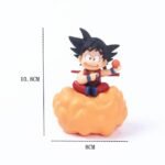 Action Figure Estátua Goku Criança na Nuvem Voadora com Dragon Ball