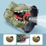 Relógio de Dinossauro 3D com Projetor T-Rex Jurassic Digital Flip