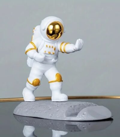 Suporte de Celular Astronauta com Mãozinha de Apoio para Segurar