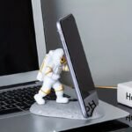 Suporte de Celular Astronauta com Mãozinha de Apoio para Segurar