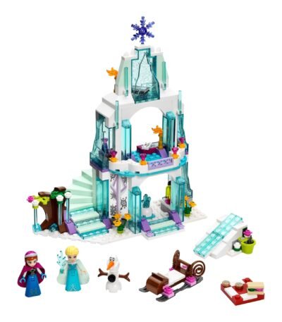 Blocos de Montar Castelo de Gelo Frozen