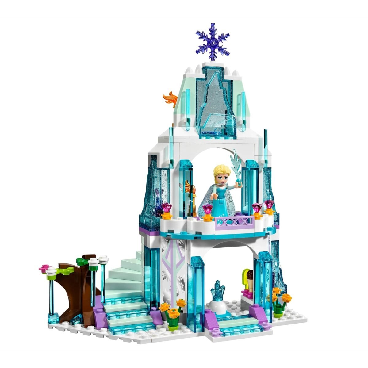 Blocos de Montar Castelo de Gelo Frozen