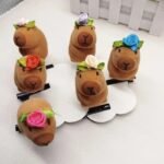 Presilhas de Capivara Clipes Prendedor para Cabelo