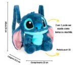 Mochila Stitch de Pelúcia Azul Fofo
