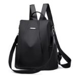 Mochila Bolsa Feminina Anti-Roubo Transversal Estilosa de Alta Capacidade para Viagem e Dia a Dia com Zíper Oculto