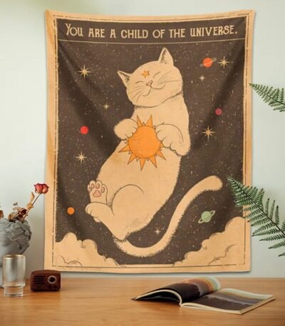 Tapete de Parede Gatinho do Universo