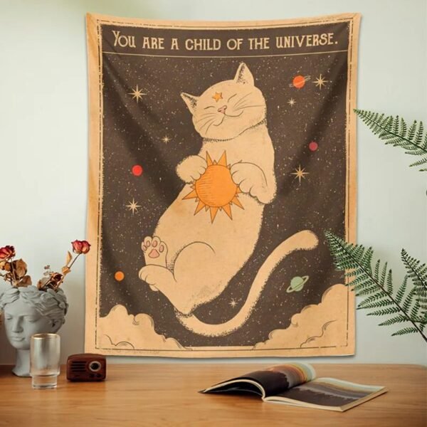 Tapete de Parede Gatinho do Universo