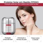 Protetor Solar em Barra